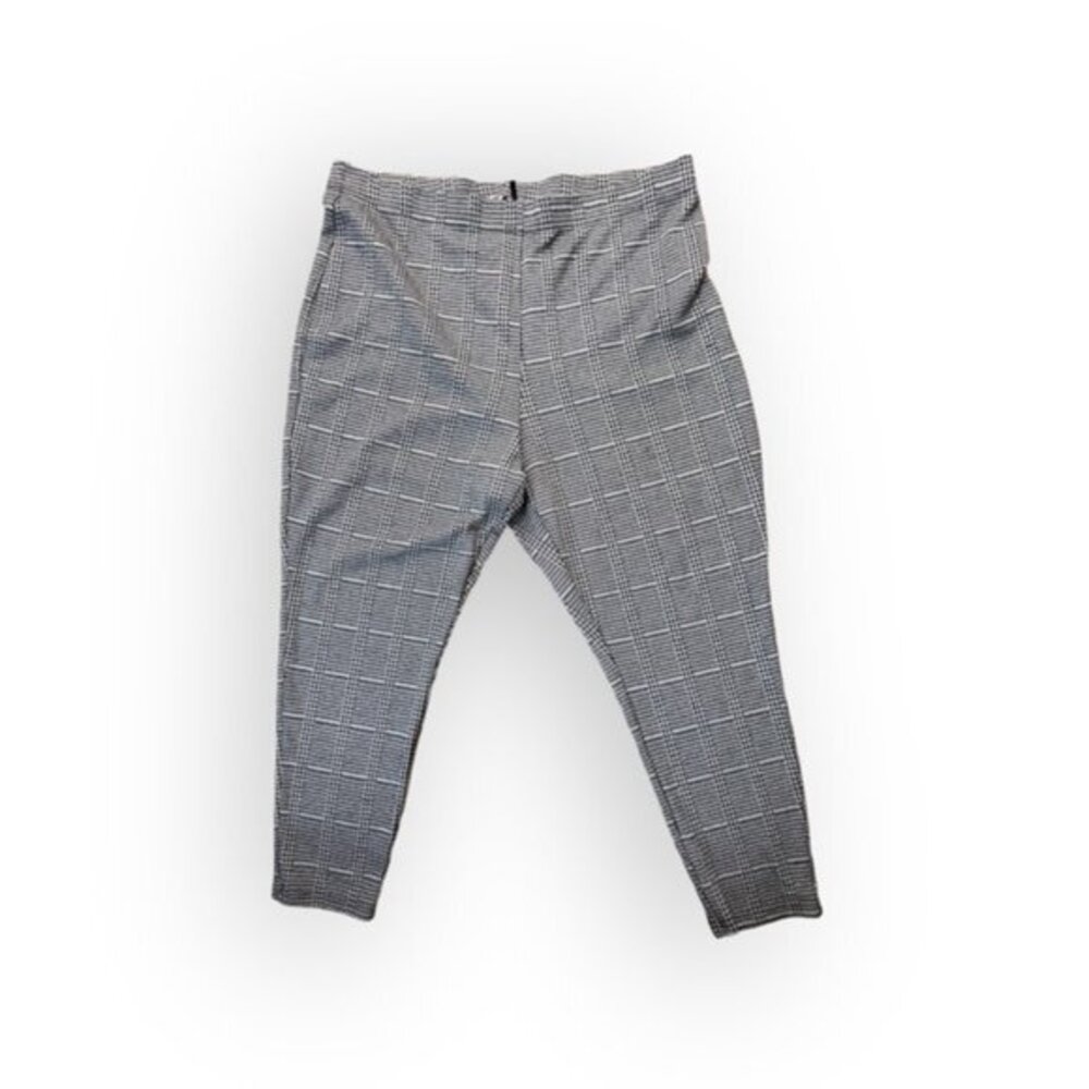 Women’s Kate & Leo Houndstooth Pull on Pants XXL 2XL